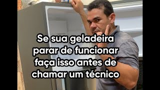 Faça isso antes de chamar um técnico você vai economizar 😱 refrigeracao refrigeracaonapratica [upl. by Eeramit]