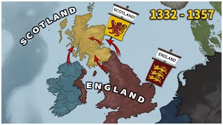 The Second Scottish War of Independence  Explained in 26 Minutes 1332  1357 [upl. by Nyssa897]