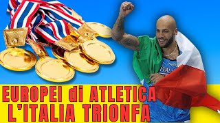 EUROPEI DI ATLETICA 2024 DOMINIO ASSOLUTO DEGLI AZZURRI [upl. by Fantasia]