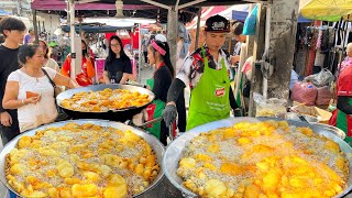 Long Queue Sold Out 300 Kg of Deep Fried Crispy Potatoes in 2 hours  Thai Street Food [upl. by Zampardi]