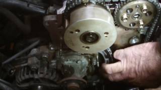 TOYOTA TIMING CHAIN REPLACMENTpt3 [upl. by Uase119]