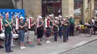 quotDeutschmeister Regimentsmarschquot KSZ  ESZ Bierstadtfest Radeberg 2013 [upl. by Retsub972]