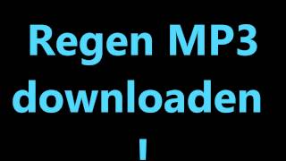 Regen Regengeräusch MP3 zum Entspannen downloaden [upl. by Nareht]