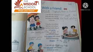 Grade 2 Eng R Poem With a Friend Feb 23 [upl. by Eikcor]