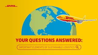 Your questions answered Important elements of sustainable logistics [upl. by Hcir]