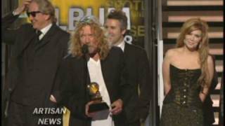 ROBERT PLANT ALISON KRAUSS SWEEP 5 GRAMMY AWARDS [upl. by Naujet]