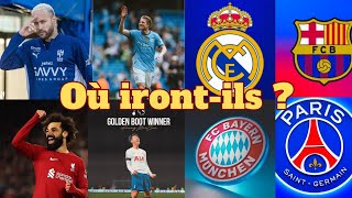 Ces joueurs libres en 2025  Où irontils  Mercato2025 FinDeContrat FootballTransferts [upl. by Atiloj]