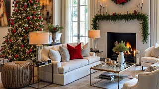 Modern Living Room Decorating Ideas 2025 Christmas Edition  Home Interior Design Trends amp Tips [upl. by Attenahs]