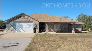 10761 214th St Blanchard OK  Handicap accessible custom home  3 bed 2 12 bath with safe room [upl. by Acinnad]