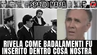 Tommaso Buscetta confessa Badalamenti fu inserito da Cosa Nostra per [upl. by Thorrlow]