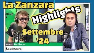 La Zanzara Highlights settembre 2024 [upl. by Groveman]