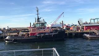 Rhode Island Fast Ferry Docking Quonset Point Rhode Island June 9 2018MOV [upl. by Vittoria]