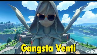 How to make Venti Statue wears Cool Glasses in Genshin [upl. by Skye]