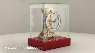 Hermle Christmas Red Table Clock [upl. by Edecrem892]