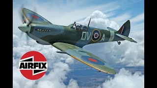 Airfix  172 Supermarine Spitfire MkVc  Complete Build with Instructions [upl. by Allegra]