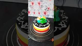 Rose 🌹 cake design cake decoration birthday cake shortsfeedviralsshorts [upl. by Garcia]