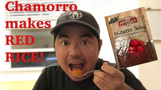 How to make CHAMORU RED RICE [upl. by Skyla]