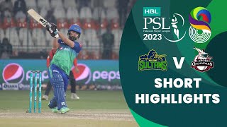 Short Highlights  Multan Sultans vs Lahore Qalandars  Match 1  HBL PSL 8  MI2T [upl. by Nyra]