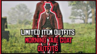 Red Dead Online Morning Tail Coat Outfits  Limited Items Outfits 19 [upl. by Lauretta]