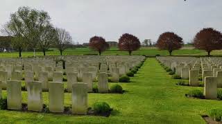 Hooge Crater Cemetery 🇬🇧 near Ypres 🇧🇪 [upl. by Najed]