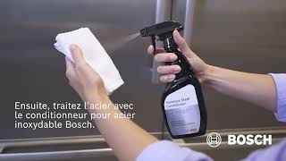 Comment nettoyer lacier inoxydable  Bosch Home Canada [upl. by Ynneh]