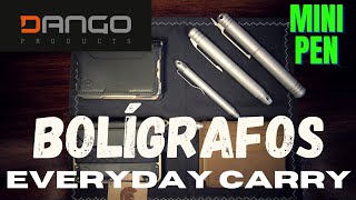 DANGO Mini Pen  Boligrafos EDC  Everyday Carry  Dango Executive Pen  Permanent Marker Sharpie [upl. by Saffier918]