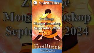 Zwillinge SPIRITUALITÄT ✨ Horoskop September 2024 [upl. by Amliw]