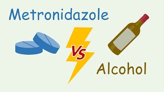 Metronidazole vs alcohol Drug Interaction  Disulfiram Like reaction [upl. by Romeo]