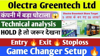 Olectra Greentech share latest news today • Olectra Greentech share targets for tomorrow [upl. by Devaney]