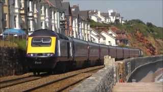 Trains at Dawlish  190713 [upl. by Kolivas872]