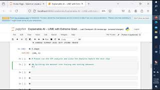 Explainable AI  LIME with XGB Regression in Jupyter Notebook [upl. by Nona]