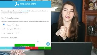 KETO How to Calculate Your Macros and Calories for Weight Loss Beginners [upl. by Isolde]