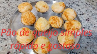 Pão de queijo simples rápido e gostoso 🙏 [upl. by Yorgerg]