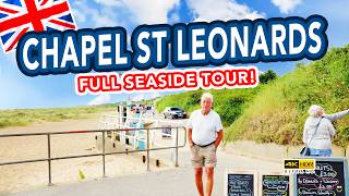 CHAPEL ST LEONARDS  A full tour of seaside holiday resort Chapel St Leonards near Skegness [upl. by Otina]