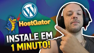 Como instalar o WORDPRESS na HOSTGATOR [upl. by Aicinod]