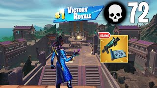 72 Elimination Solo vs Squads Wins Fortnite Chapter 5 Season 2 Ps4 Controller Gameplay [upl. by Aicilf]