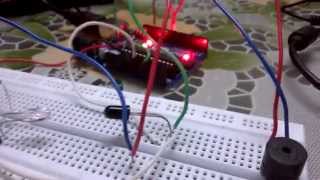 Simple Arduino Burglar Alarm Using IR LED [upl. by Rola]