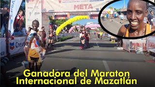 Ganadora del Maratón Internacional de Mazatlán [upl. by Elyk788]