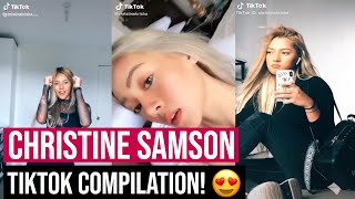 CHRISTINE SAMSON TIKTOK COMPILATION [upl. by Ysle415]