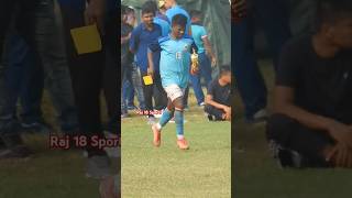 Samir kerketta man of the match Rourkela Odisha Police football player youtubeshorts viralvideo [upl. by Gnok]