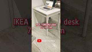 IKEA TONSTAD desk 75x60 cm new 2024 [upl. by Asenev]