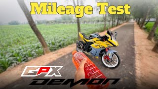 Gpx Demon gr 165rr mileage test [upl. by Natelson]