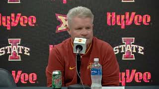 CFTV Bill Fennelly on Iowa States 8078 win over Drake [upl. by Biddick253]