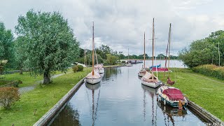 HICKLING BROAD  NORFOLK ENGLAND  HD [upl. by Lleuqram]