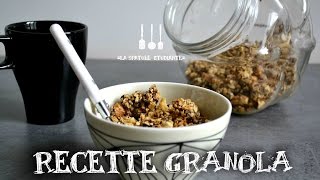 Recette Granola Express  La Spatule Etudiante [upl. by Eelsnia]