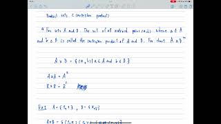 eng product sets cartesian product set theory [upl. by Kirkpatrick]