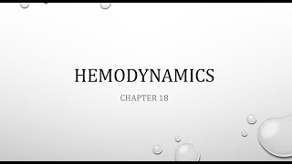 Hemodynamics [upl. by Villada]