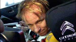 Best Of Rally Live  Petter Solberg comments his SS6  WRC Sweden 2011 [upl. by Hnacogn]