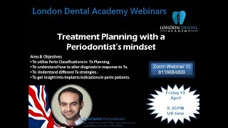 Periodontology Treatment planning with a periodontists mindset by Dr Fahd Saleh Periodontist [upl. by Sivam75]