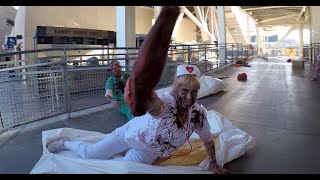 2015 The Walking Dead Escape  FULL Course  ComicCon San Diego CA [upl. by Amre]